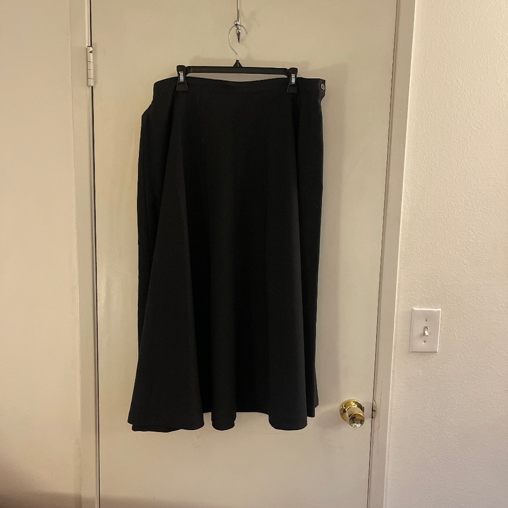 Plus size black shirt